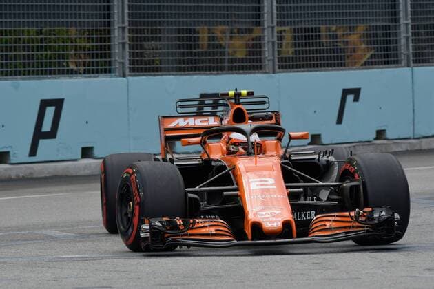 Stoffel VANDOORNE McLaren Honda Formula 1 GP Singapore 15 09 2017 Photo mspb Stefan Schneider Stoffel VANDOORNE Formula 1 GP Singapore