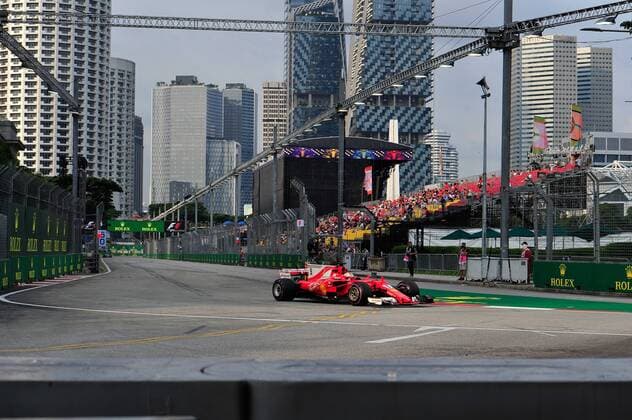 Sebastian Vettel Scuderia Ferrari Formula 1 GP Singapore 15 09 2017 Photo mspb Stefan Schneider Sebastian Vettel Formula 1 GP Singapore