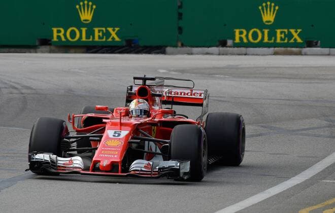 Sebastian Vettel Scuderia Ferrari Formula 1 GP Singapore 15 09 2017 Photo mspb Stefan Schneider Sebastian Vettel Formula 1 GP Singapore