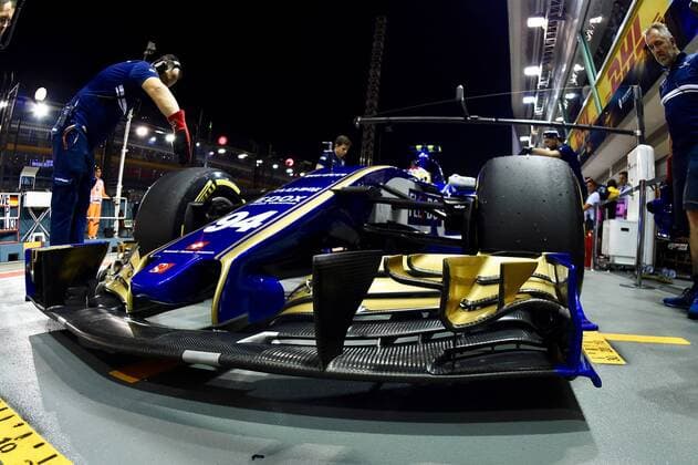 Pascal Wehrlein ger 94 clean F1 team grand Prize from Singapore 2017 2 Free Training motor aviation Formula 1 15 09 2017 Singapore Copyright: xAndre Eibner-Pressefotox EP_JAE