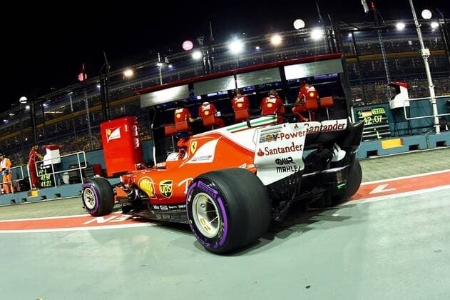 Sebastian Vettel ger 5 Scuderia Ferrari grand Prize from Singapore 2017 2 Free Training motor aviation Formula 1 15 09 2017 Singapore Copyright: xAndre Eibner-Pressefotox EP_JAE