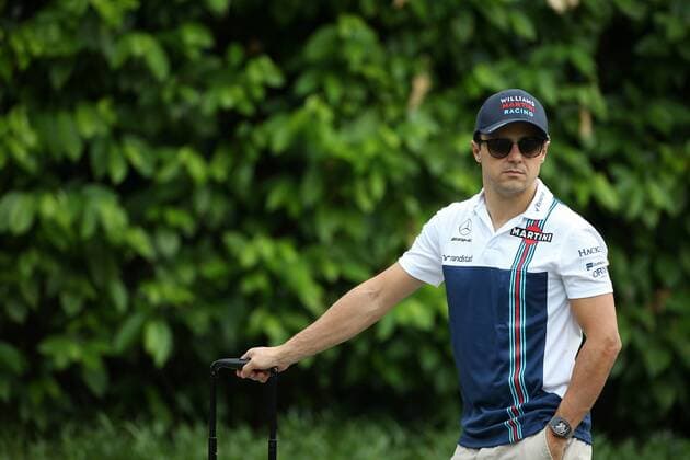 16.09.2017 - Felipe Massa (BRA) Williams FW40 Singapore Grand Prix 14 - 17 September 2017 16.09.2017 - Felipe Massa (BRA) Williams FW40 