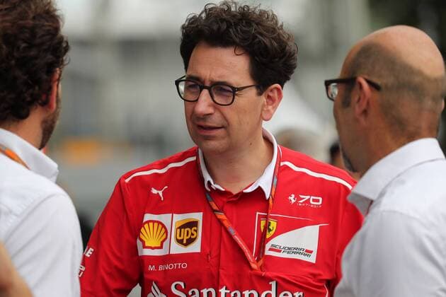 Singapore Grand Prix 14 - 17 September 2017 16.09.2017 - Mattia Binotto (ITA) Chief Technical Officer, Scuderia Ferrari 