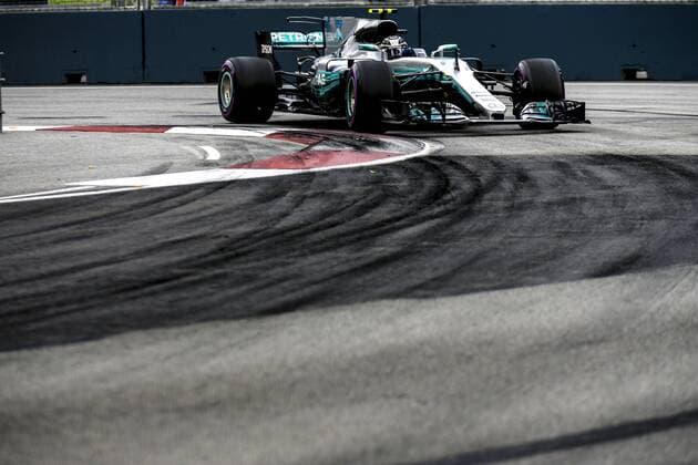 Motorsports: FIA Formula One World Championship WM Weltmeisterschaft 2017, Grand Prix of Singapore, 77 Valtteri Bottas (FIN, Mercedes AMG Petronas F1 Team), Singapore Singapore