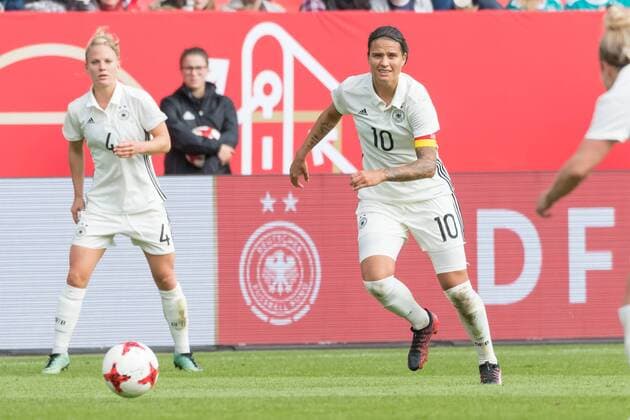 Ingolstadt Germany 16 09 2017 FIFA World Cup Qualifier 2017 18 Season Germany Slovenia Dzsenifer Marozsan ger in Action shot