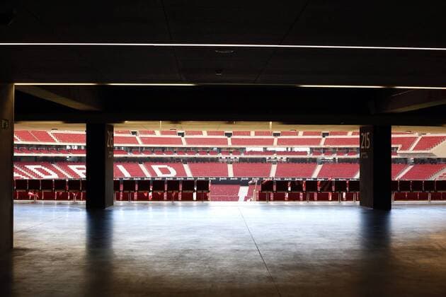 Madrid, Spain. 16th September 2017: Inaguration the Wanda Metropolitano stadium. Owned by Club Atletico de Madrid (Photo by Ivan Abanades Medina Cordon Press). Cordon Press  xIvanxAbanadesxMedinax xInagurationxthexWandaxMetropolitanoxstadium.x
