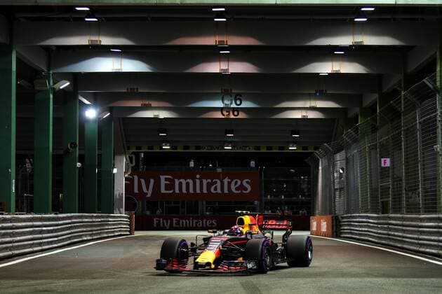 Motorsports: FIA Formula One World Championship WM Weltmeisterschaft 2017, Grand Prix of Singapore, 33 Max Verstappen (NLD, Red Bull Racing), Singapore Singapore