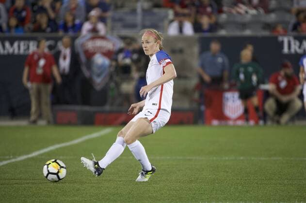September 15, 2017 - Commerce City, Colorado, USA - Commerce City, Colorado - Friday September 15, 2017: The USWNT takes on the New Zealand Women s National Football Team at Dick s Sporting Goods Park. Becky Sauerbrunn - ZUMAt139 20170915_zaa_t139_083 Copyright: xJamiexSchwaberowx