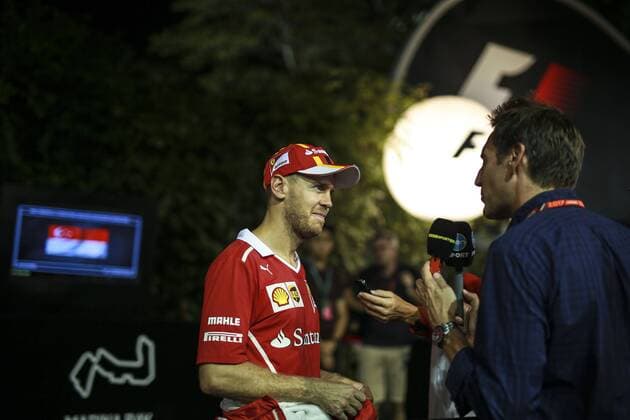 Motorsports: FIA Formula One World Championship WM Weltmeisterschaft 2017, Grand Prix of Singapore, 5 Sebastian Vettel (GER, Scuderia Ferrari), Singapore Singapore
