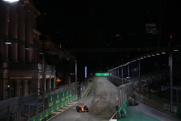 17.09.2017 - Race, Stoffel Vandoorne (BEL) McLaren MCL32 Singapore Grand Prix 14 - 17 September 2017 17.09.2017 - Race, Stoffel Vandoorne (BEL) McLaren MCL32 