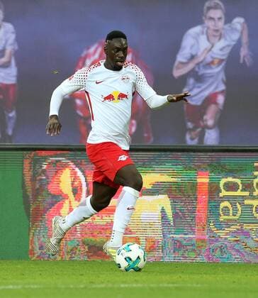 Leipzig Germany 16 09 2017 1 Bundesliga 4 Matchday RB Leipzig Borussia Moenchengladbach Jean Kevin Augustin RBL in Action shot