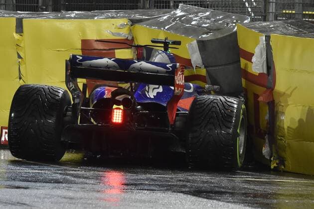 Motorsports: FIA Formula One World Championship WM Weltmeisterschaft 2017, Grand Prix of Singapore, 26 Daniil Kvyat (RUS, Scuderia Toro Rosso), Singapore Singapore