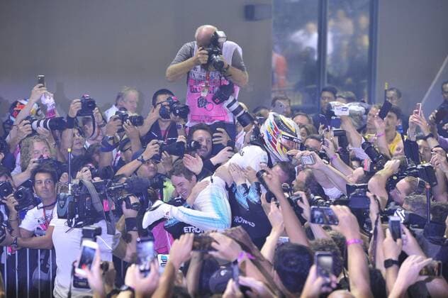 Lewis Hamilton GB 44 Mercedes AMG Petronas motor aviation grand Prize from Singapore 2017 Race motor aviation Formula 1 17 09 2017 Singapore Copyright: xEIBNER JERRYxANDREx EP_JAE