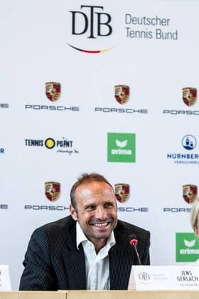 Jens Gerlach Fed Cup Captain German Tennis Confederation DTB Press conference Stuttgart City Hall Stuttgart Copyright: xWuechner Eibner-Pressefotox EP_NWR
