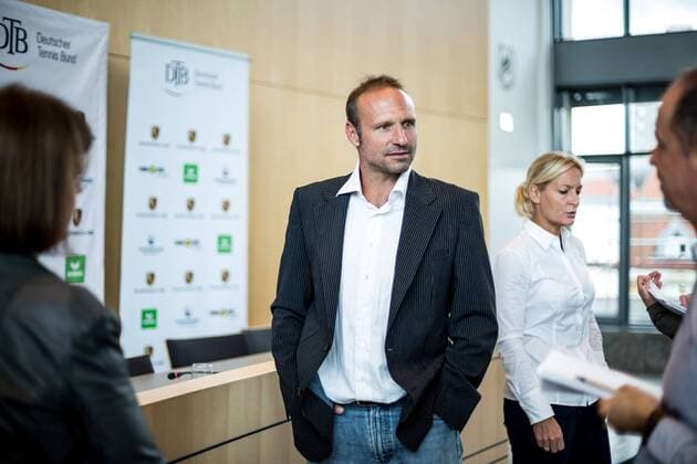 Jens Gerlach Fed Cup Captain German Tennis Confederation DTB Press conference Stuttgart City Hall Stuttgart Copyright: xWuechner Eibner-Pressefotox EP_NWR