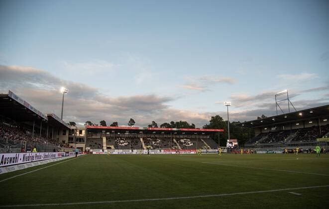 19 09 2017 xfux Soccer 2 Bundesliga SV Sandhausen 1 FC Union Berlin emspor v l Match overview Stadium overview BWT Stadion am Hardtwald Arena Sandhausen