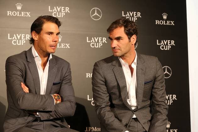 Laver Cup Prague 20 09 2017 Rafael NADAL Roger FEDERER