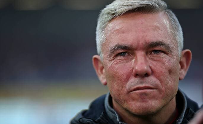 Kiel Germany 19 09 2017 2 Bundesliga 7 Gameday Holstein Kiel FC St Pauli Coach Manager Coach Olaf Janssen FC St. Pauli DeFodi502
