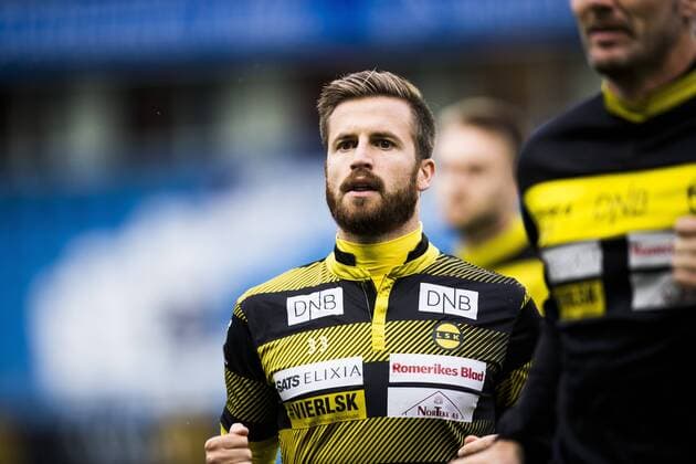 170921 Aleksander Melgalvis Andreassen of Lillestr¿m during warm up ahead of the cup match between Molde and Lillestr¿m on September 21, 2017 in Molde. Photo: Jon Olav Nesvold BILDBYRN kod JE 160024  Copyright: JONxOLAVxNESVOLD BB170921BB117