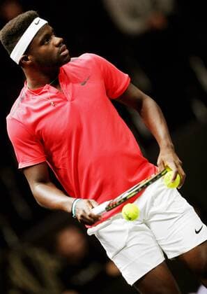 TENNIS - Laver Cup 2017 PRAGUE,CZECH REPUBLIC,22.SEP.17 - TENNIS - Laver Cup, Team Europe vs Team World. Image shows Frances Tiafoe (USA). GEPAxpictures xMatthiasxHauer