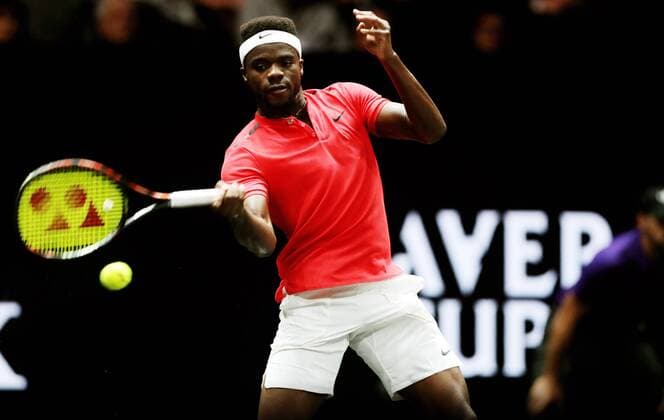 TENNIS - Laver Cup 2017 PRAGUE,CZECH REPUBLIC,22.SEP.17 - TENNIS - Laver Cup, Team Europe vs Team World. Image shows Frances Tiafoe (USA). GEPAxpictures xMatthiasxHauer