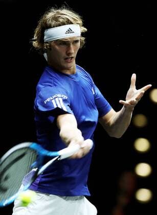TENNIS - Laver Cup 2017 PRAGUE,CZECH REPUBLIC,22.SEP.17 - TENNIS - Laver Cup, Team Europe vs Team World. Image shows Alexander Zverev (GER). GEPAxpictures xMatthiasxHauer