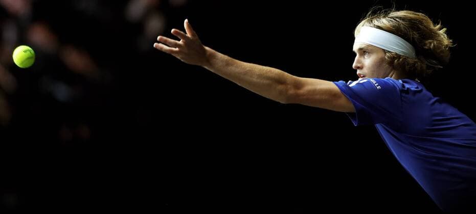 TENNIS - Laver Cup 2017 PRAGUE,CZECH REPUBLIC,22.SEP.17 - TENNIS - Laver Cup, Team Europe vs Team World. Image shows Alexander Zverev (GER). GEPAxpictures xMatthiasxHauer