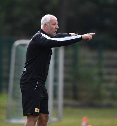 Fussball, Nachwuchs, Saison 2017 2018, A-Jugend, Bundesliga, Staffel Nord Nordordost (7. Spieltag), 1. FC Union Berlin - Hertha BSC (1:4), Trainer Andre Hofschneider (U19, 1. FC Union Berlin), 23.09. 2017, Copyright: xMatthiasxKochx