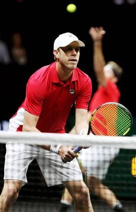 TENNIS - Laver Cup 2017 PRAGUE,CZECH REPUBLIC,23.SEP.17 - TENNIS - Laver Cup, Team Europe vs Team World. Image shows Sam Querrey and Jack Sock (USA). GEPAxpictures xMatthiasxHauer