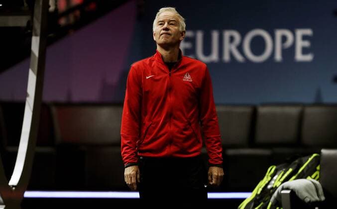 Bilder des Tages - SPORT TENNIS - Laver Cup 2017 PRAGUE,CZECH REPUBLIC,24.SEP.17 - TENNIS - Laver Cup, Team Europe vs Team World. Image shows John McEnroe (USA). GEPAxpictures xMatthiasxHauer