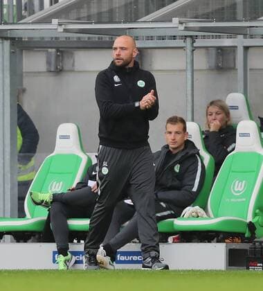 Cheftrainer Stephan Lerch (VfL Wolfsburg)
