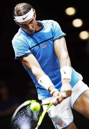 TENNIS - Laver Cup 2017 PRAGUE,CZECH REPUBLIC,24.SEP.17 - TENNIS - Laver Cup, Team Europe vs Team World. Image shows Rafael Nadal (ESP). GEPAxpictures xMatthiasxHauer