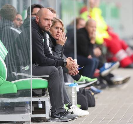 Cheftrainer Stephan Lerch (VfL Wolfsburg)