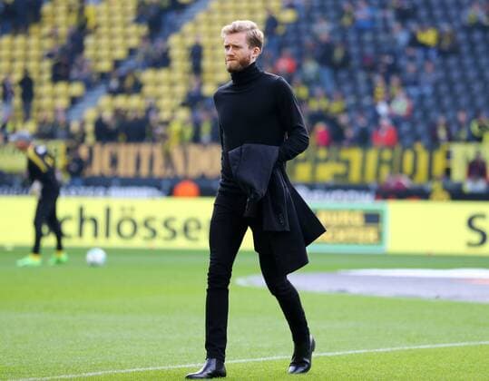 Samstag 23.09.2017, Saison 2017 2018, 1. Bundesliga, 5. Spieltag im Dortmunder Signal Iduna Park, BVB 09 Borussia Dortmund - Borussia Mönchengladbach, Andre Schuerrle (BVB)
