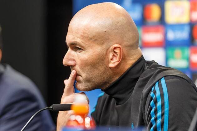 Dortmund, Germany, 25.09.2017, UEFA Champions League Pressekonferenz, Real Madrid, Trainer Zinedine Zidane (Real Madrid) ( DeFodi507