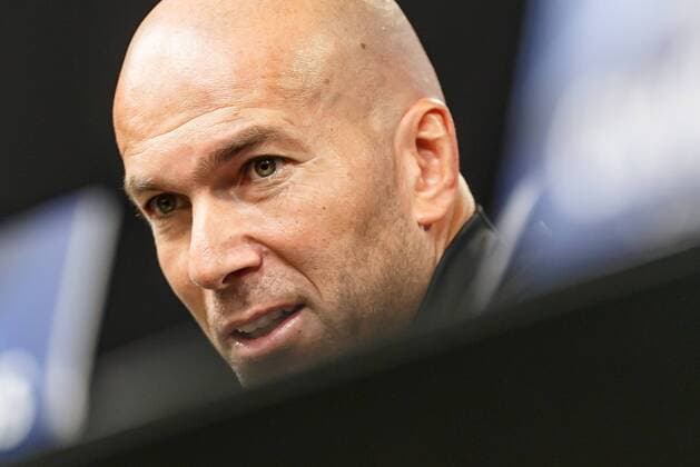 Dortmund, Germany, 25.09.2017, UEFA Champions League Pressekonferenz, Real Madrid, Trainer Zinedine Zidane (Real Madrid) ( DeFodi507