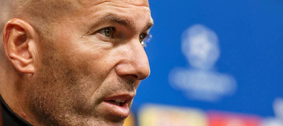 Dortmund, Germany, 25.09.2017, UEFA Champions League Pressekonferenz, Real Madrid, Trainer Zinedine Zidane (Real Madrid) ( DeFodi507