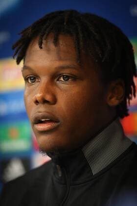 Celtic s Dedryck Boyata pictured during a press conference PK Pressekonferenz of Scottish team Celtic FC, Tuesday 26 September 2017 in Brussels. Tomorrow Celtic is playing a game in the group stage (Group B) of the UEFA Champions League competition against Belgian soccer team RSC Anderlecht. VIRGINIExLEFOUR  x05173163x