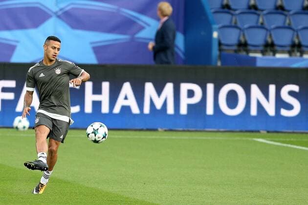 Thiago Alcantara (FC Bayern Muenchen 6), Training, Paris Saint-Germain vs. FC Bayern Muenchen, Champions League, Fussball, 26.09.2017, Paris Copyright: xLanger Eibner-Pressefotox EP_HLR