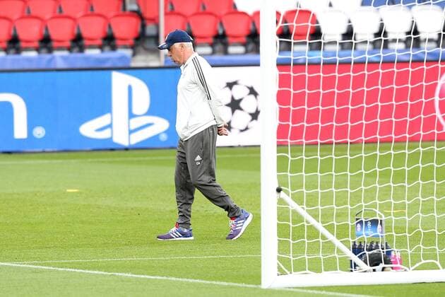 Trainer Carlo Ancelotti (FC Bayern Muenchen), Training, Paris Saint-Germain vs. FC Bayern Muenchen, Champions League, Fussball, 26.09.2017, Paris Copyright: xLanger Eibner-Pressefotox EP_HLR