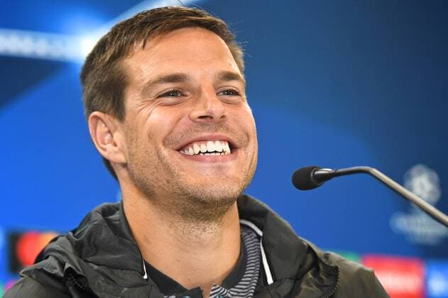 Chelsea press conference PK Pressekonferenz Cesar Azpilicueta of Chelsea during the Chelsea press conference at the Wanda Metropolitano Stadium, Madrid Content Not Available For UK Newspapers Copyright: xKristianxKanex FIL-10720-0003