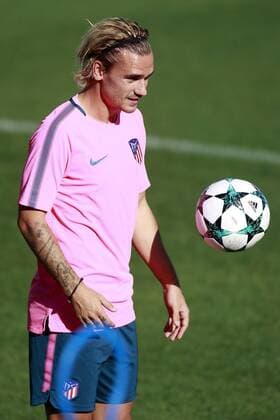 Atletico de Madrid s Antoine Griezmann during training session. September 26,2017.  (2017092635)