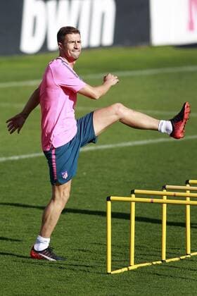Atletico de Madrid s Gabi Fernandez during training session. September 26,2017.  (2017092608)