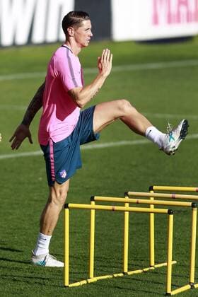 Atletico de Madrid s Fernando Torres during training session. September 26,2017.  (2017092609)