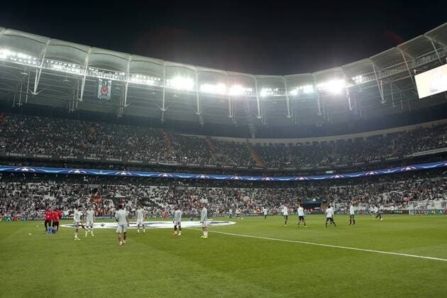Besiktas vs. Leipzig UEFA Champions League game at Vodafone Park, Istanbul, September 26th, 2017.  15811092