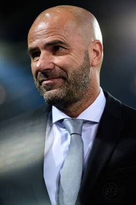 Trainer Peter Bosz (Borussia Dortmund) beim Champions League Spiel zwischen Borussia Dortmund und Real Madrid am 26.09.2017, Dortmund Copyright: xSchuelerx xEibnerx-xPressefotox EP_EER