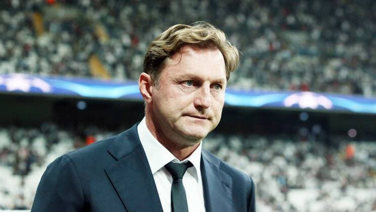 Besiktas Istanbul - RB Leipzig Fussball Champions League Istanbul, 26.09.2017, Vodafone Park, Fussball, UEFA Champions League, Gruppe G, 2.Spieltag , Besiktas Istanbul vs. RB Leipzig , Im Bild; Trainer Ralph Hasenhüttl Hasenhuettl, RB Leipzig ,