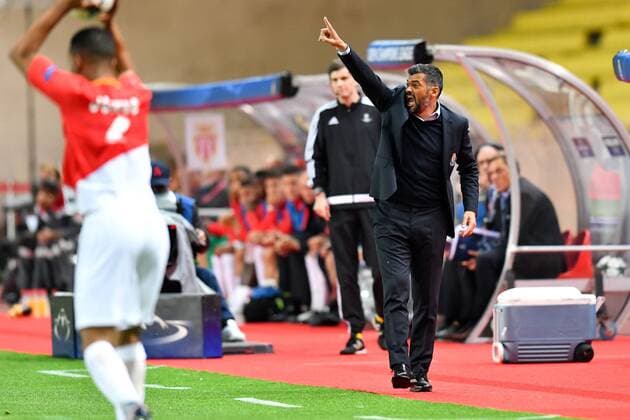SERGIO CONCEICAO ENTRAINEUR PORTO FOOTBALL Monaco vs Porto Ligue des Champions 26 09 2017 FEP Panoramic 