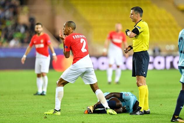 02 FABINHO mon COLERE FOOTBALL Monaco vs Porto Ligue des Champions 26 09 2017 FEP Panoramic 
