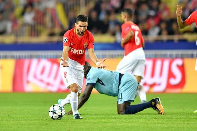 Fußball, CL, AS Monaco - FC Porto 08 JOAO MOUTINHO mon COLERE DECEPTION FOOTBALL Monaco vs Porto Ligue des Champions 26 09 2017 FEP Panoramic 